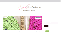 Desktop Screenshot of cupcakesandcadenzas.com